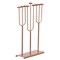 Modern Design Hanukkah Menorah Exceptional presentational piece, 9 Branch Tea Light Candle Holders